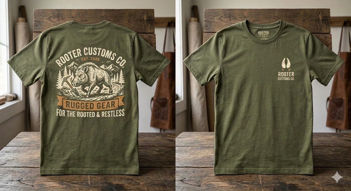 "Rooted & Restless" Graphic Tee
